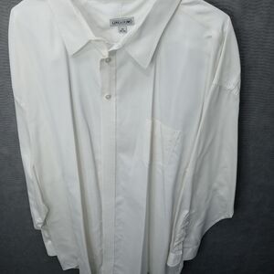 Linea Uomo men's sz 22. 38\39
 White long sleeve d